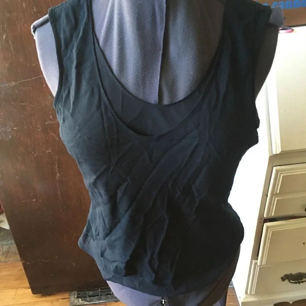 J Jill layered look sleeveless top